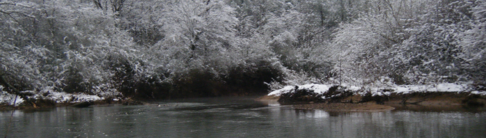 Big Canoe Creek in Winter